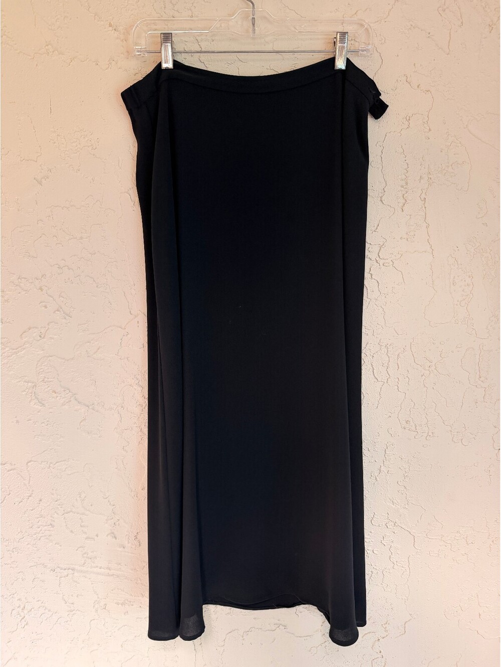 Talbots Women's Black Full Skirt Size 12 Polyester Blend